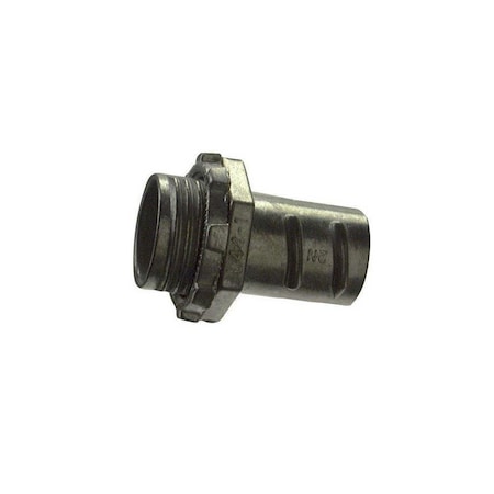 Halex Conduit Fitting Connector, 3/4 in, Screw-in, Die Cast Zinc 20442